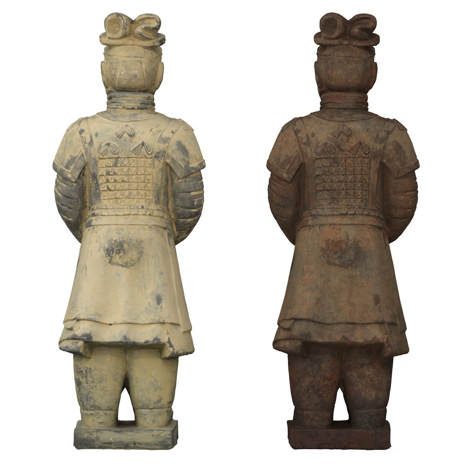 Terracotta Army Warrior Low-poly 3D model_3