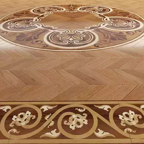 Parquet Da Vinci and Rosettes
