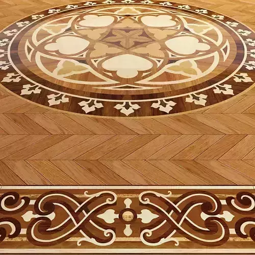 Parquet Da Vinci and 12 Rosettes
