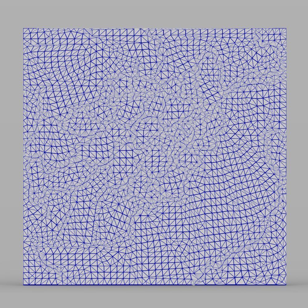 Afghanistan Map 3ds and obj 3D model_5