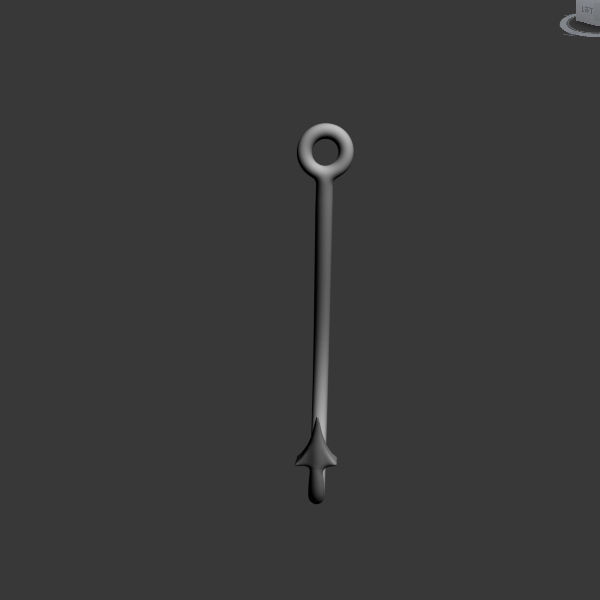  Fishing Hook 3D model_8
