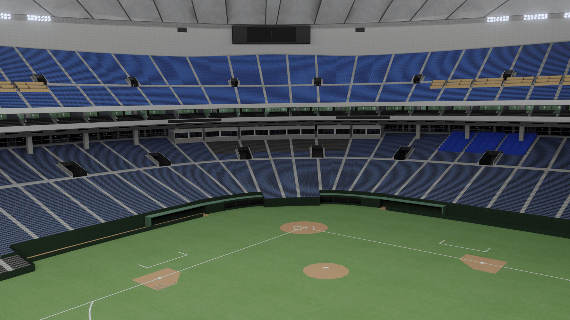 Tokyo Dome - Japan 3D model_7