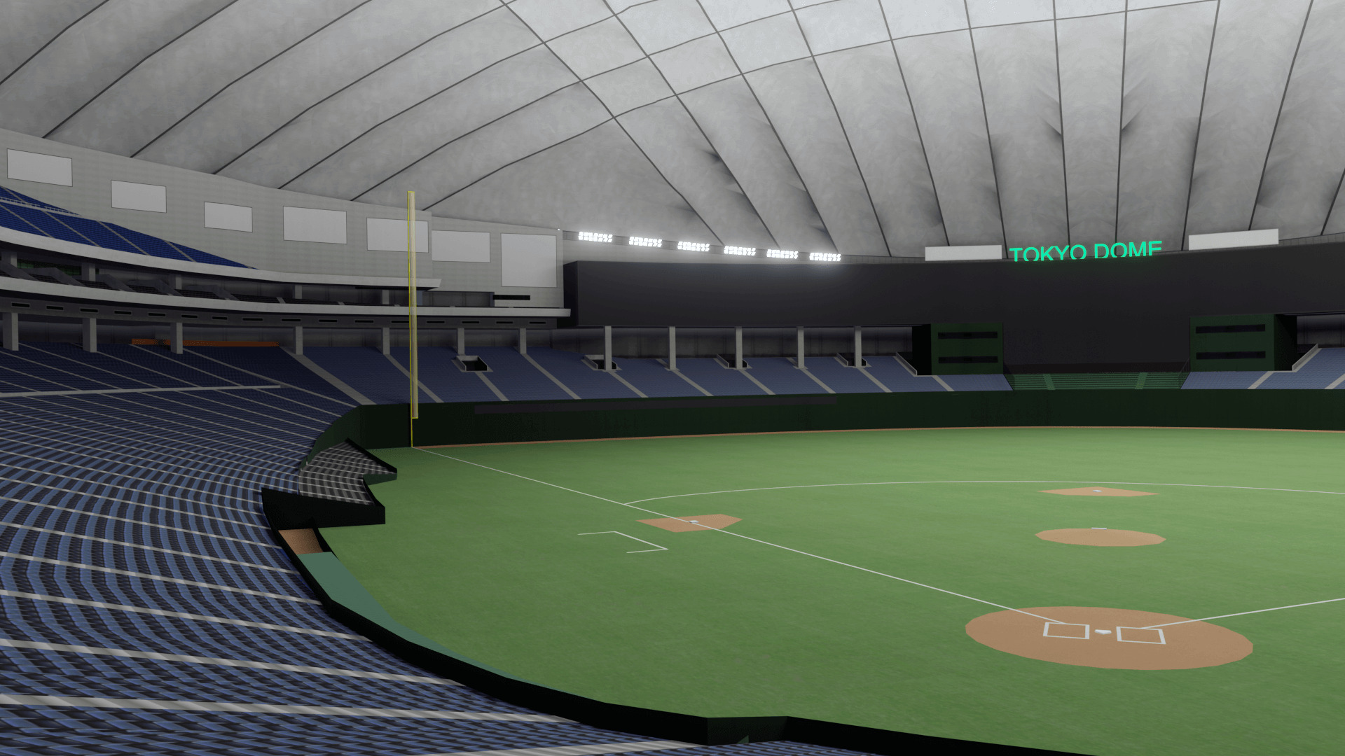 Tokyo Dome - Japan 3D model_10