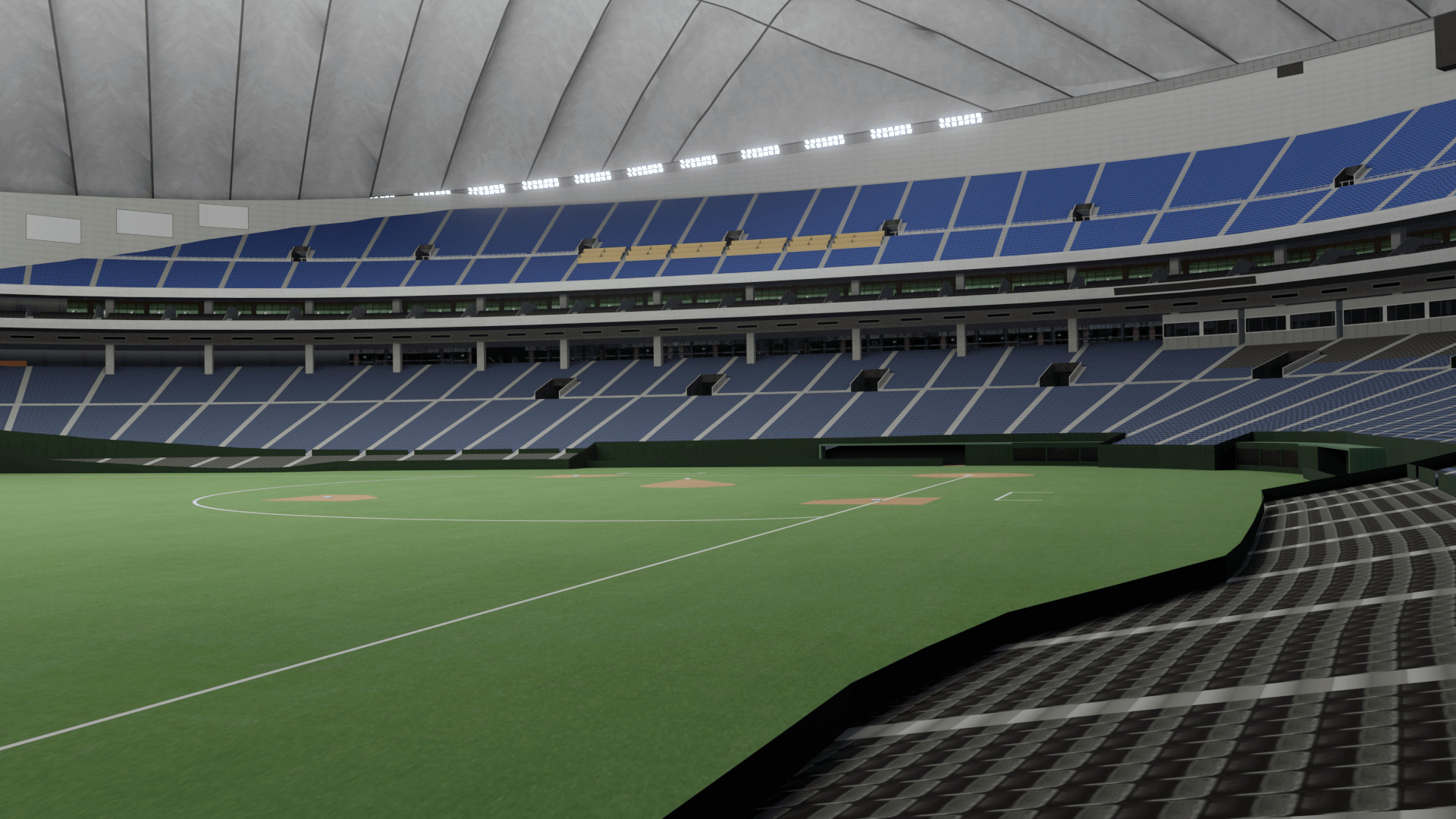 Tokyo Dome - Japan 3D model_6