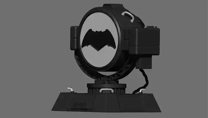 Signal Night Light Base for Batman - Superman  - Justice League 3D print model