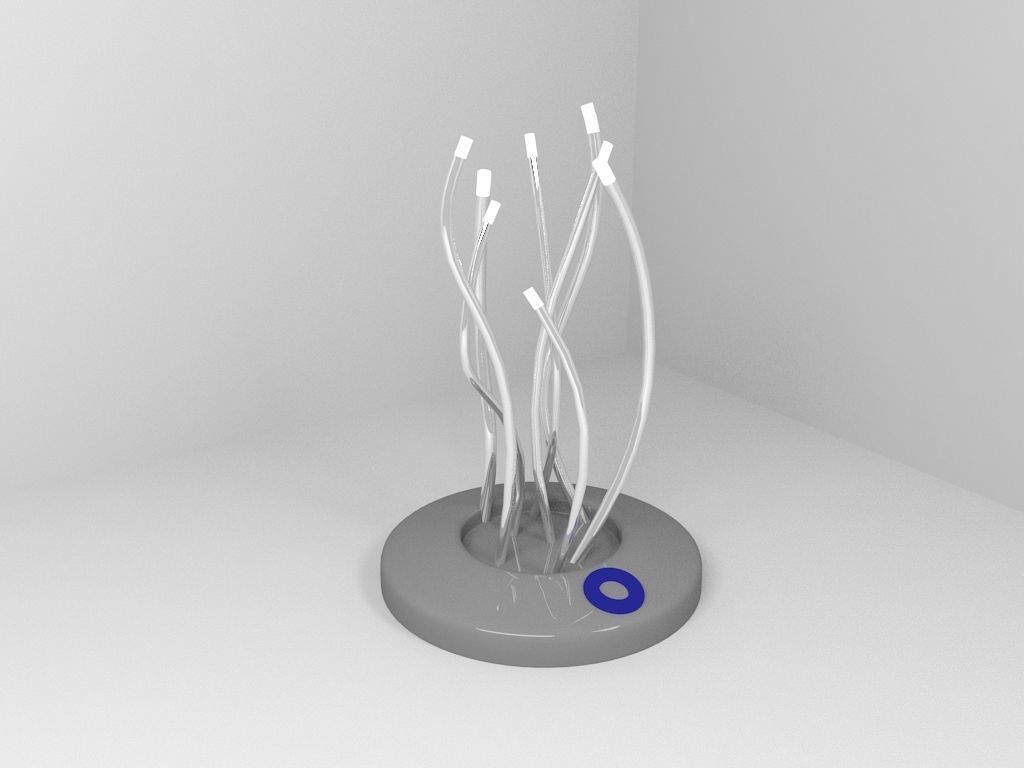 LED Lamp 3D model_3