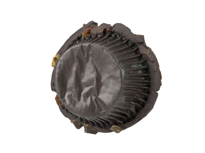 Photorealistic Chocolate Muffin 3D Scan 3D model 5