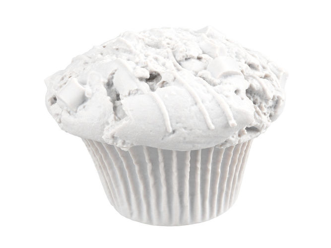 Photorealistic Chocolate Muffin 3D Scan 3D model 6