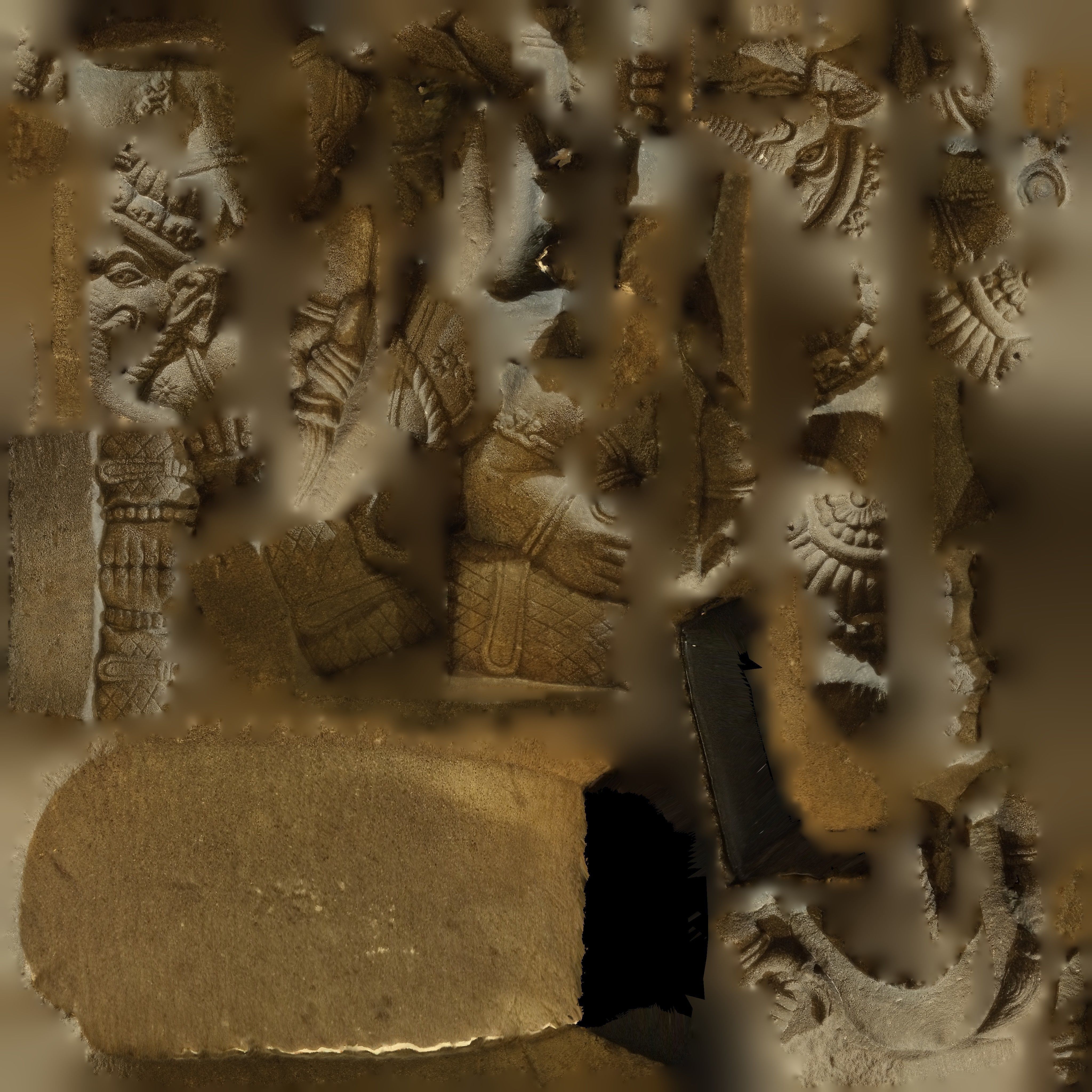 Ganesha Statue 3D model_7