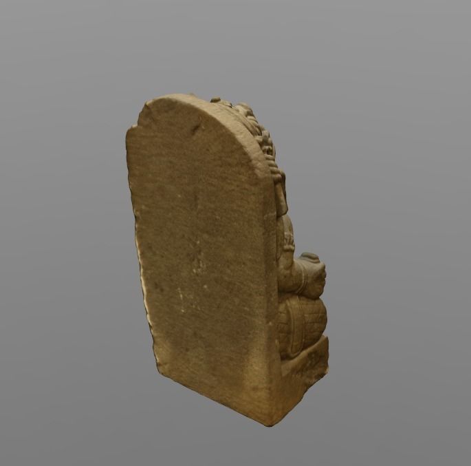 Ganesha Statue 3D model_2
