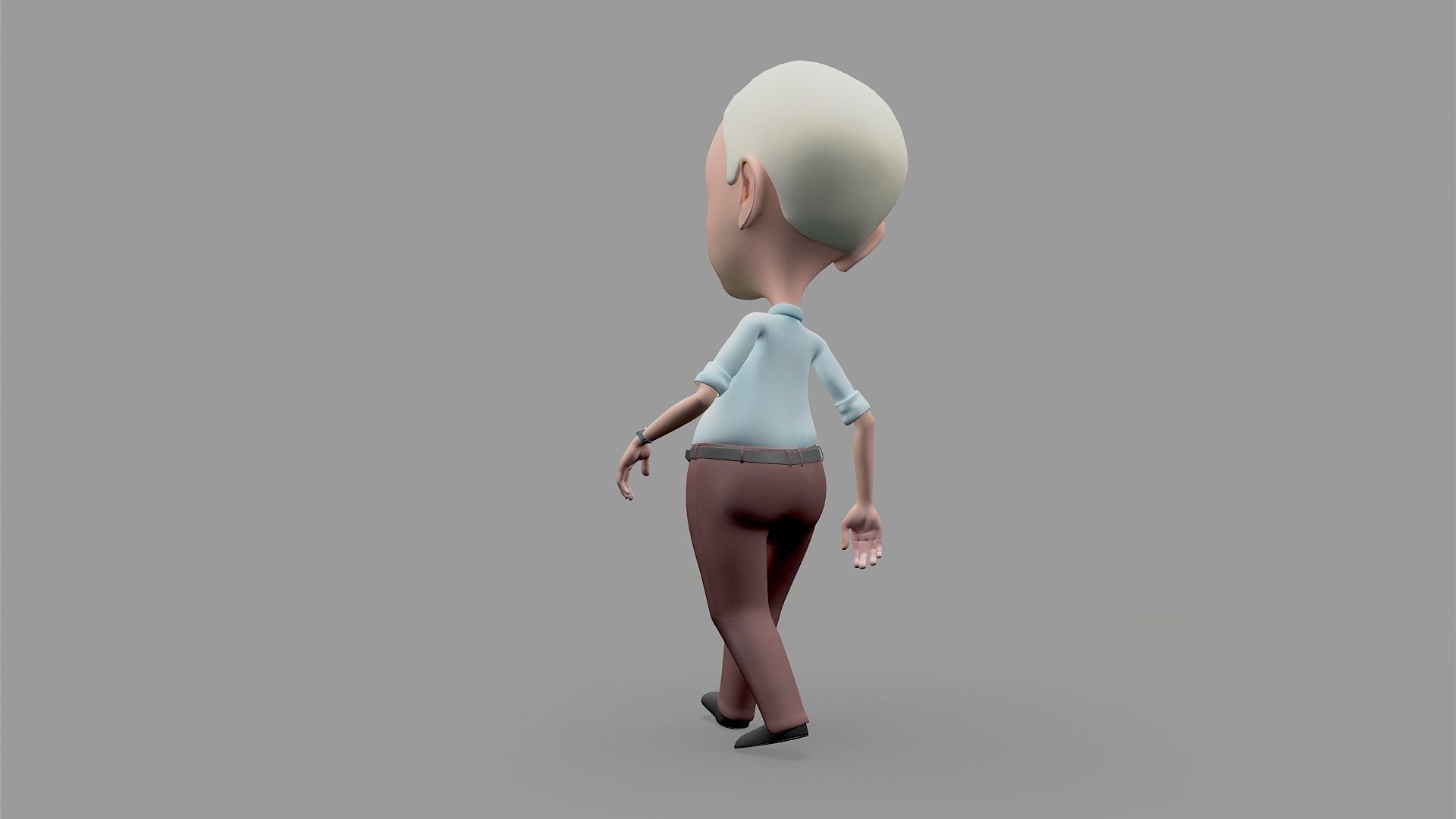 Grand papa 3D model_8