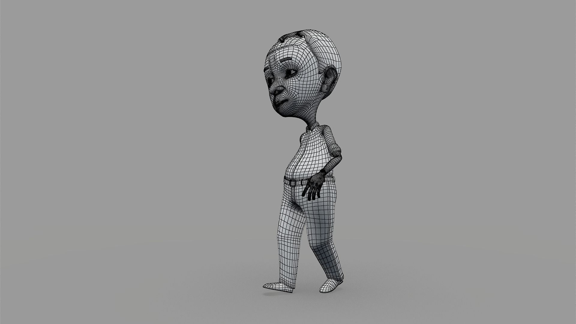 Grand papa 3D model_11