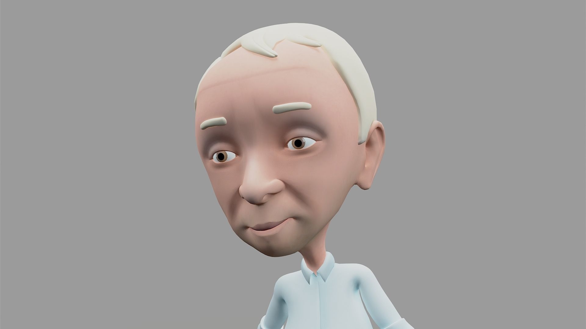 Grand papa 3D model_3