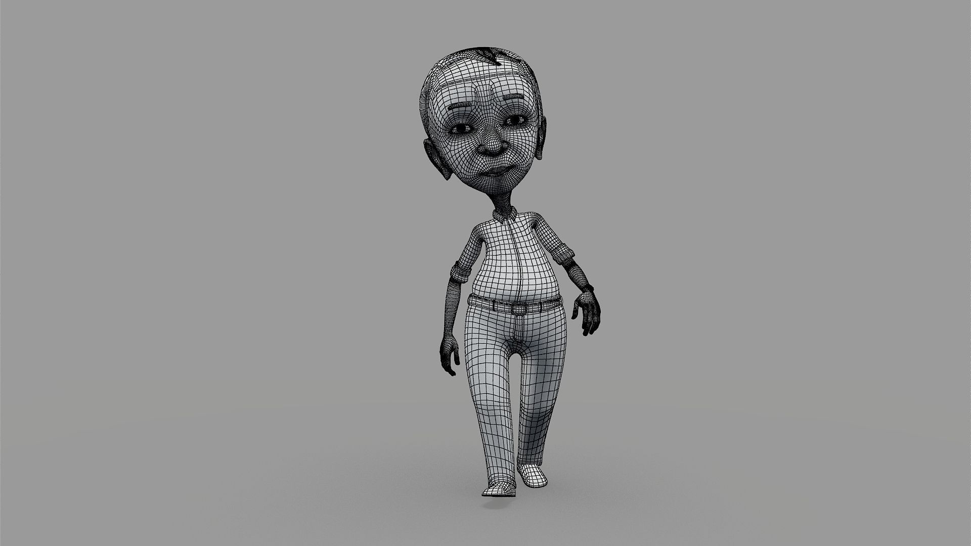 Grand papa 3D model_12
