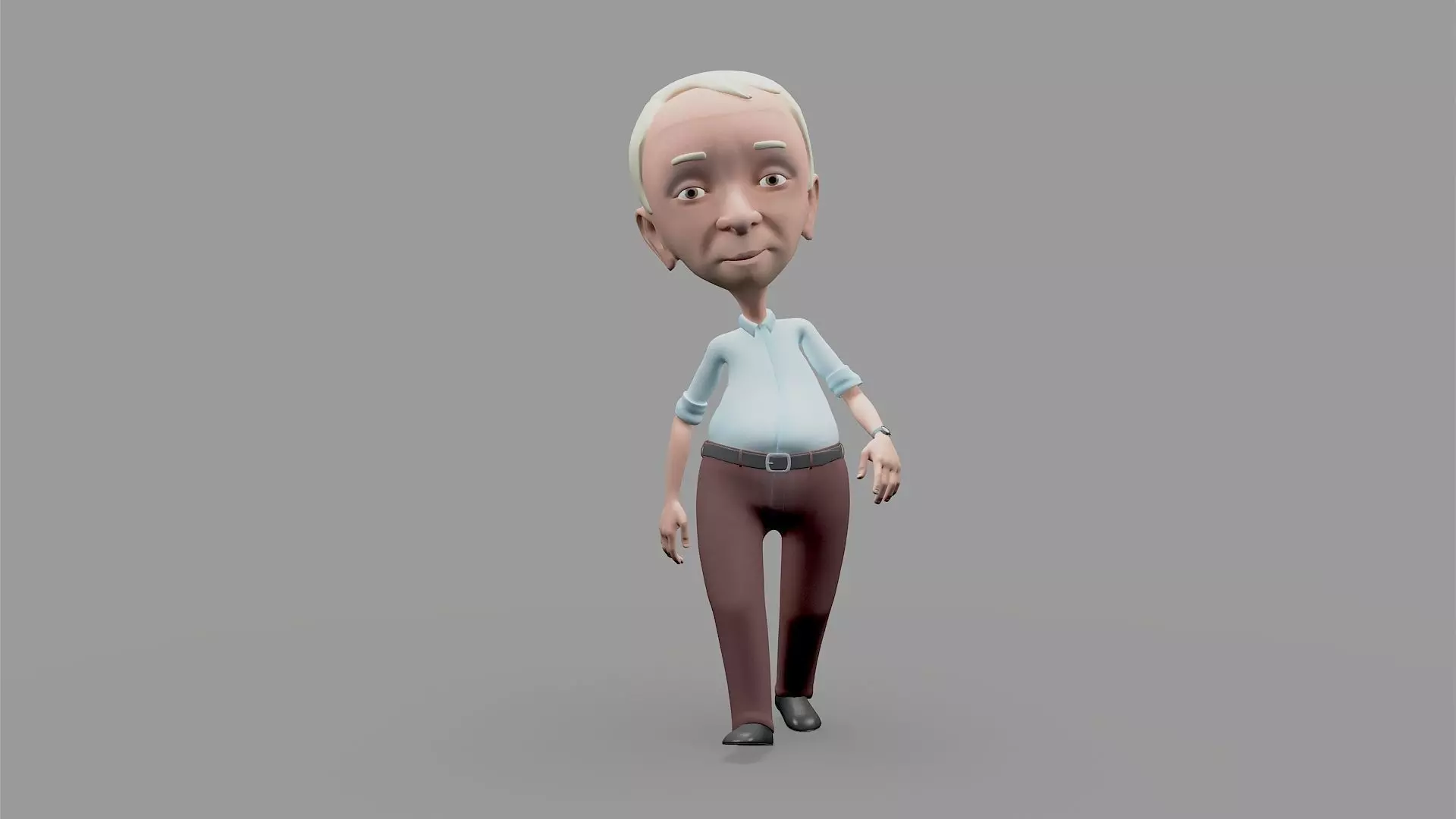 Grand papa 3D model_0