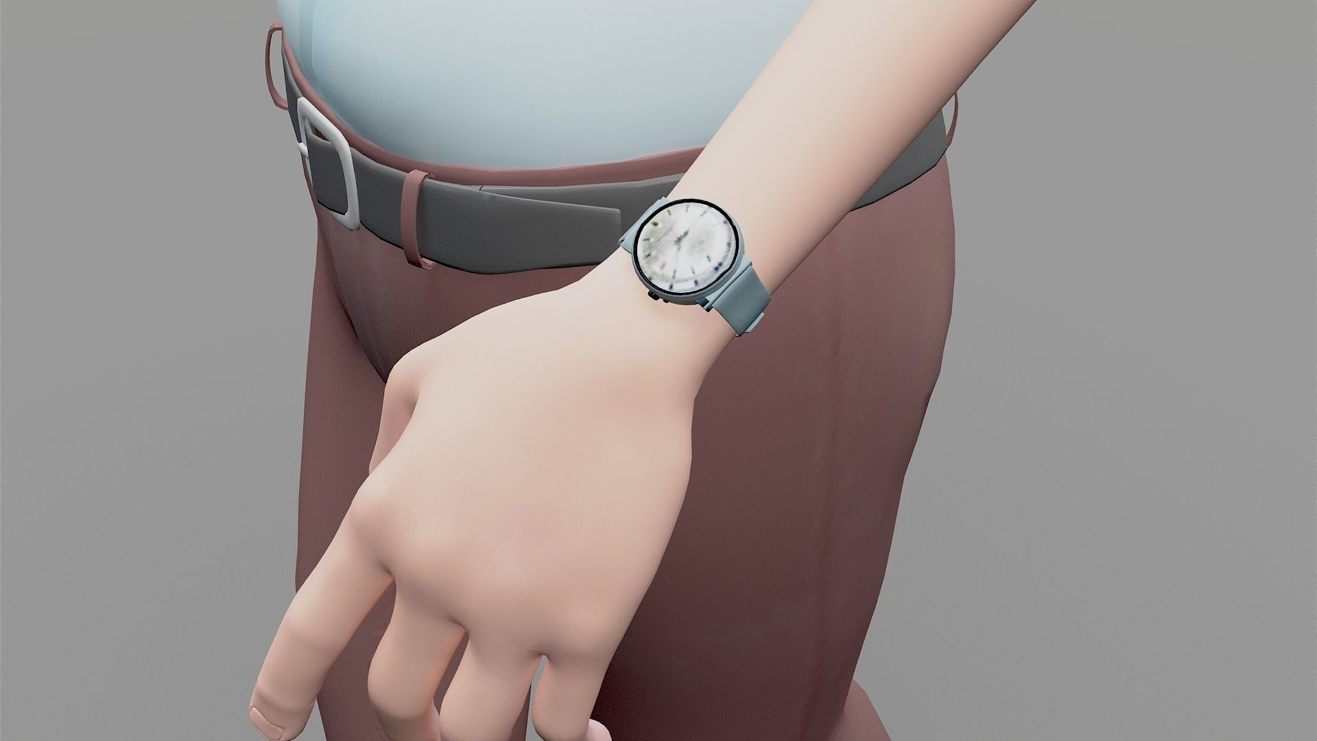 Grand papa 3D model_7