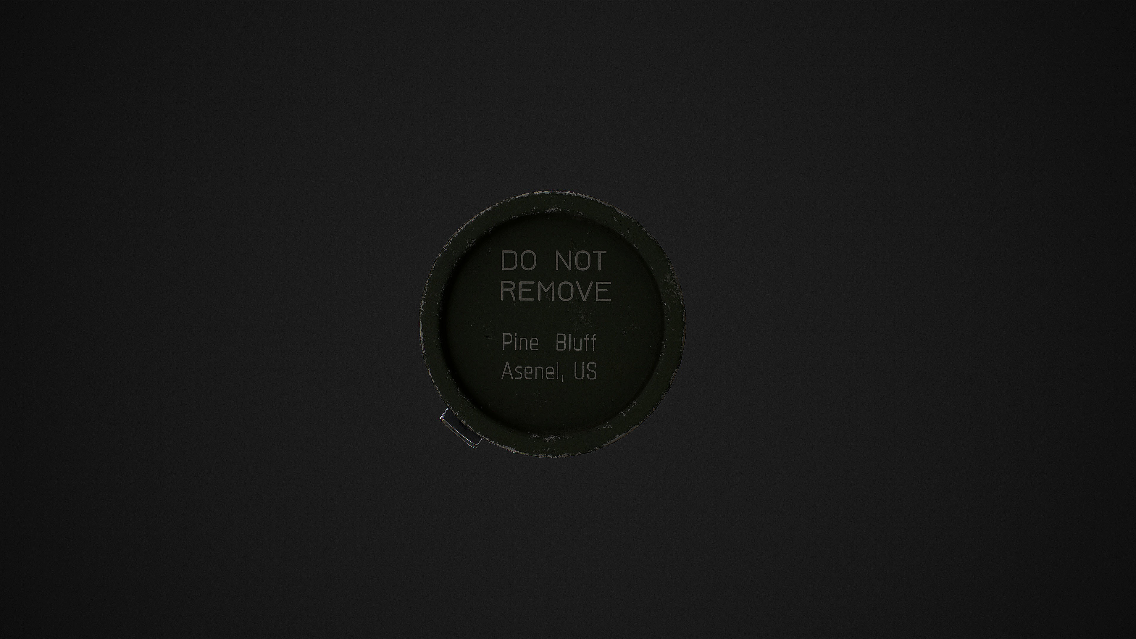 Smoke Grenade M18 Low-poly 3D model_16