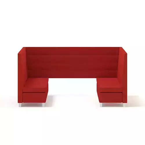 Red Restaurant Sofas