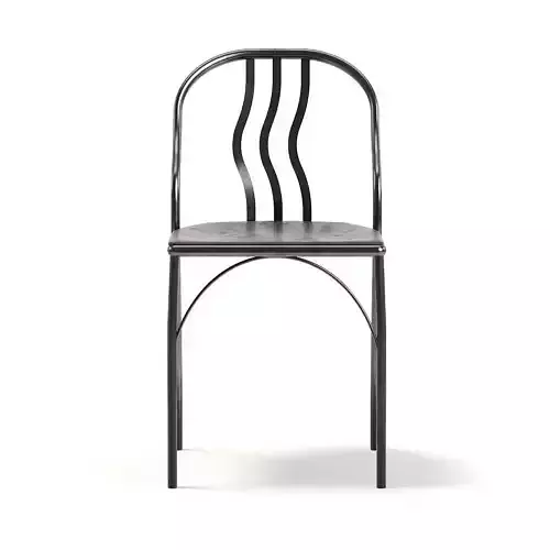 Black Metal Chair