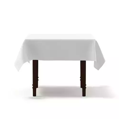 Classic Table with a Tablecloth