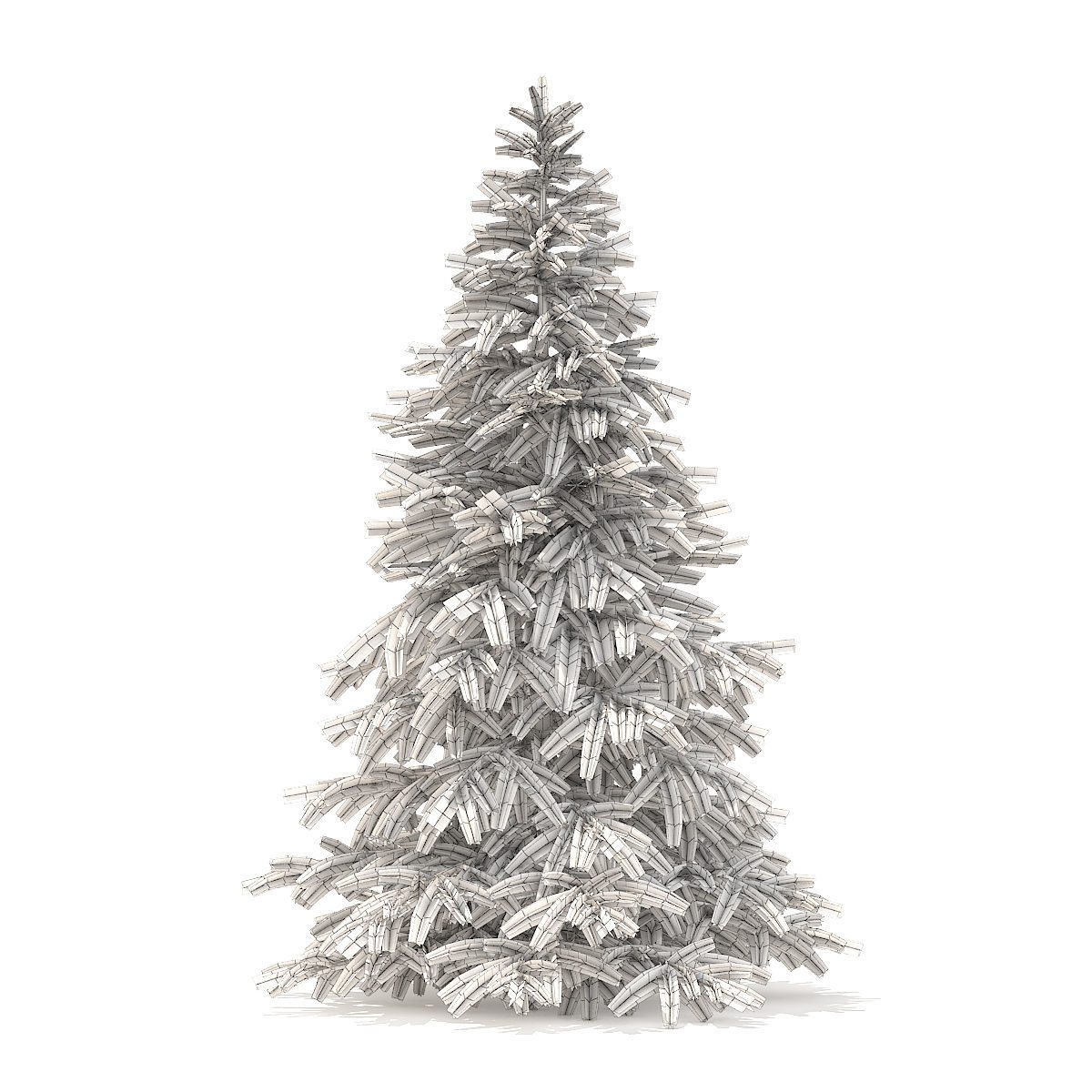 Spruce Tree 2point8m 3D model_5