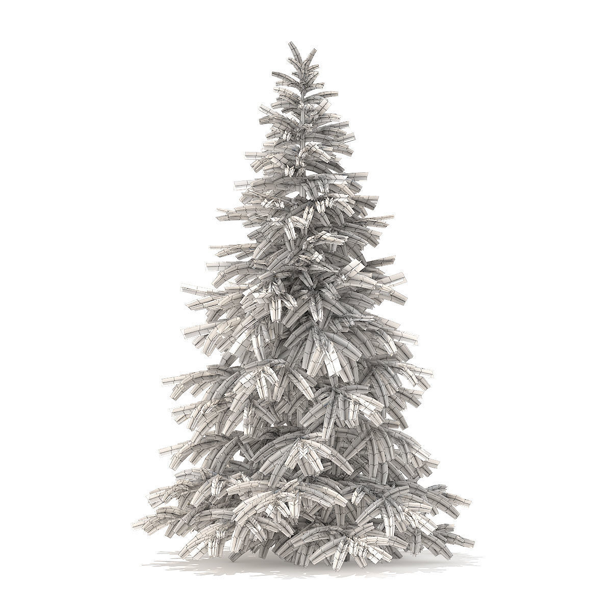 Spruce Tree 2point8m 3D model_4