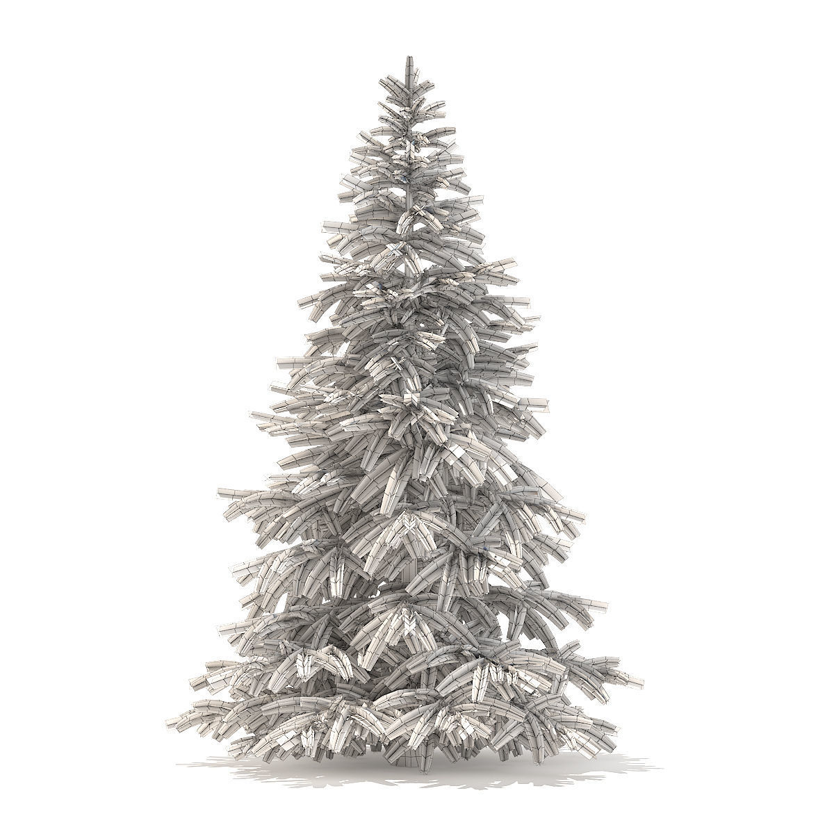 Spruce Tree 2point8m 3D model_7