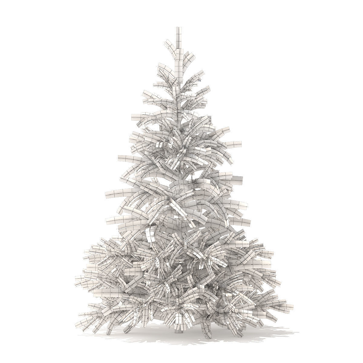 Spruce Tree 1point5m 3D model_6