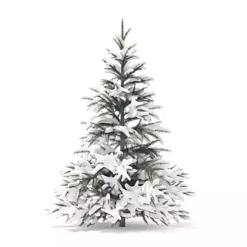 Spruce Tree with Snow 1point5m