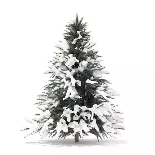 Spruce Tree with Snow 1point6m