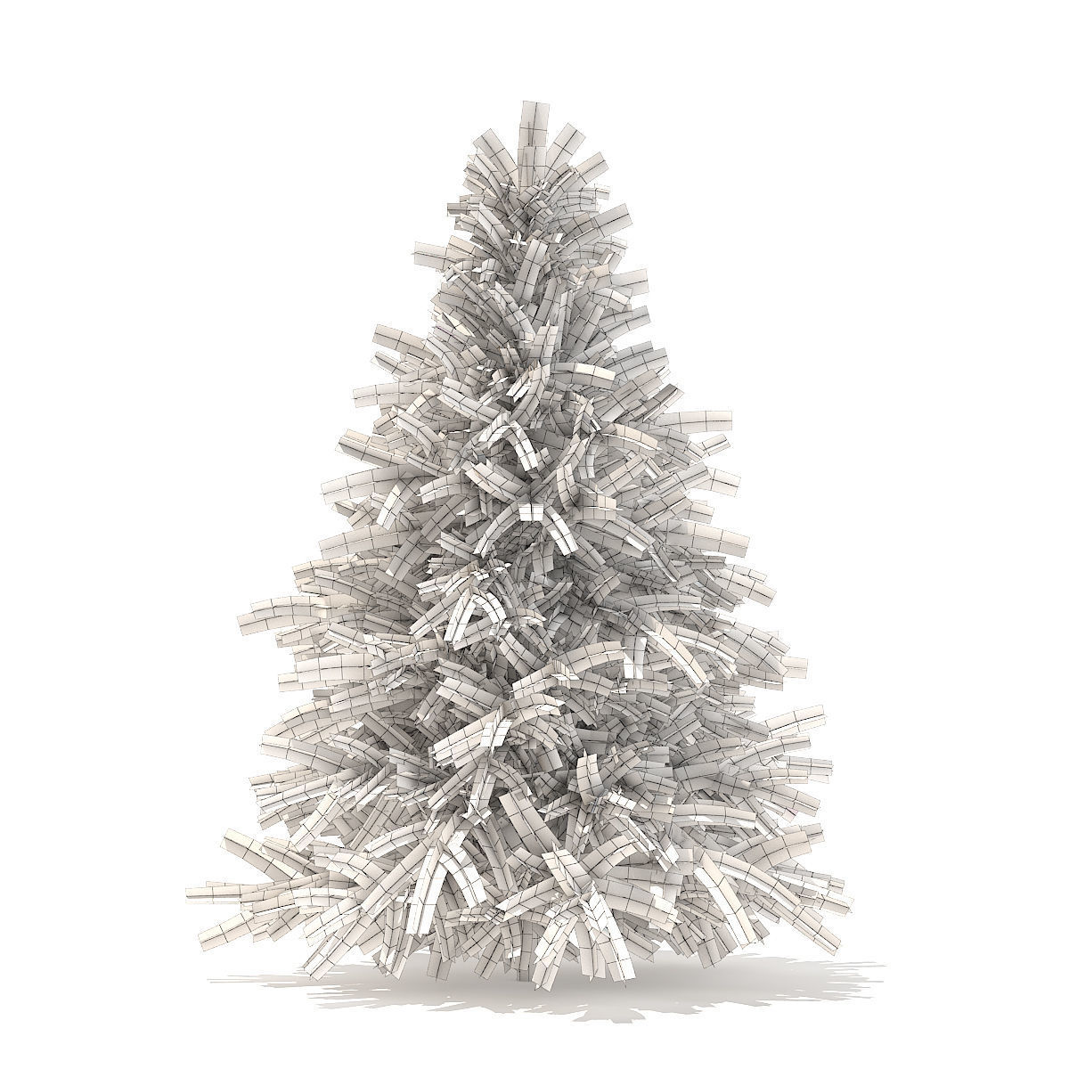 Spruce Tree 1point6m 3D model_7