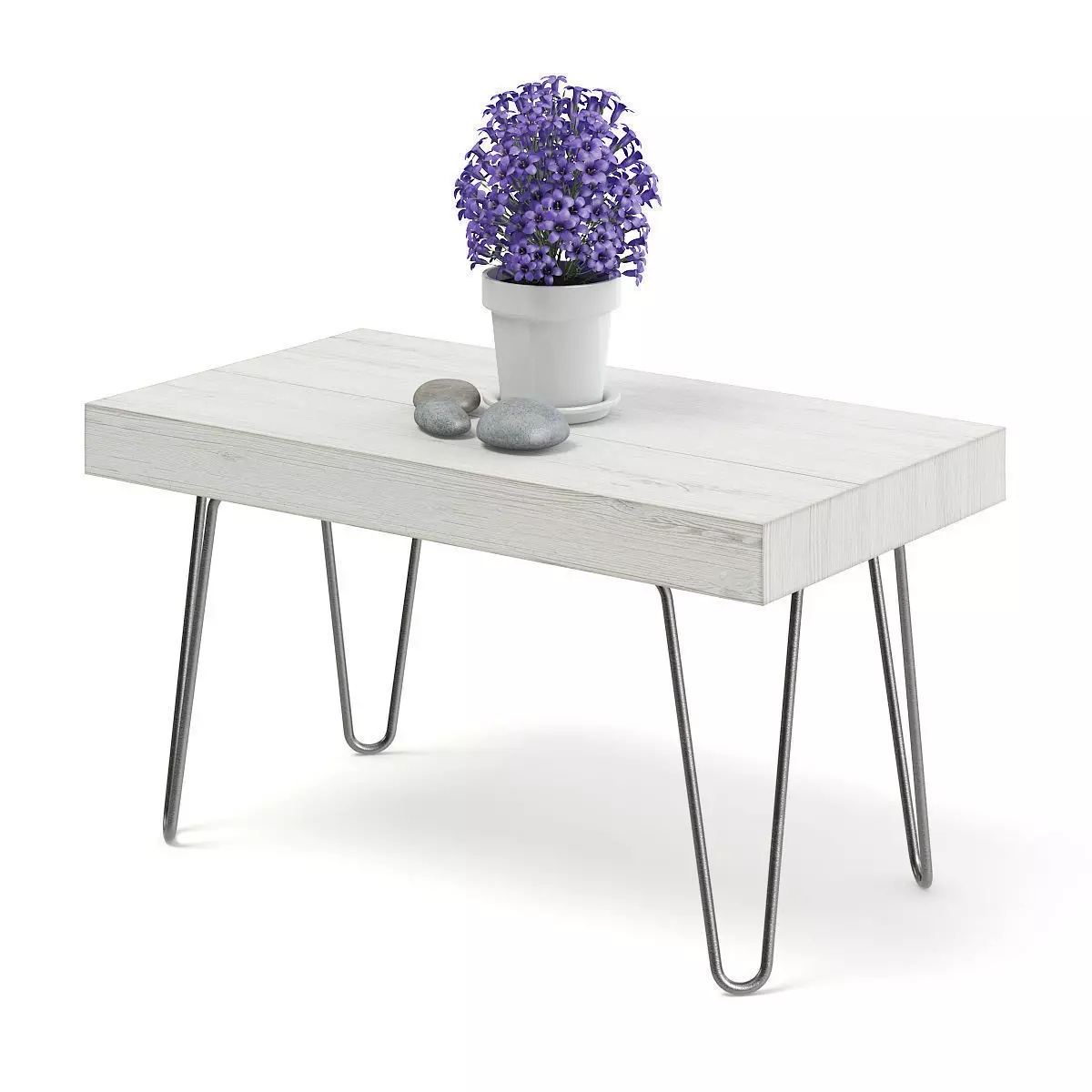 Worn Wood Coffee Table 3D model_0