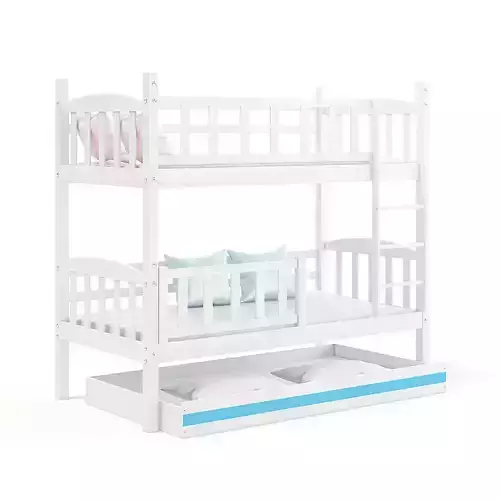 White Bunk Bed