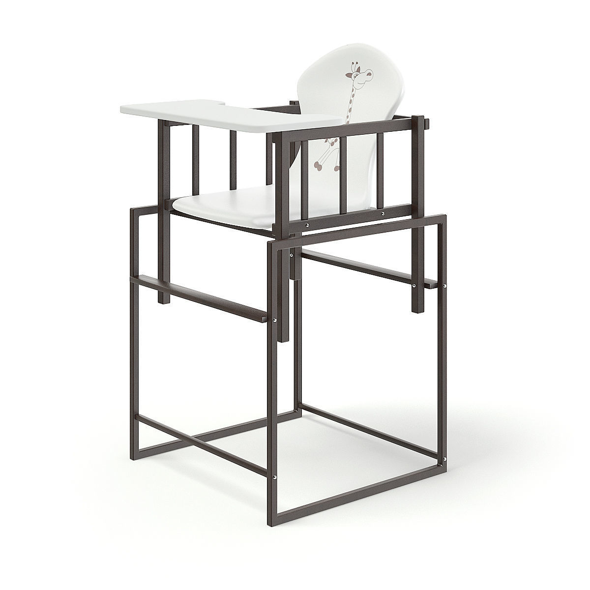 Feeding Chair 3D model_1