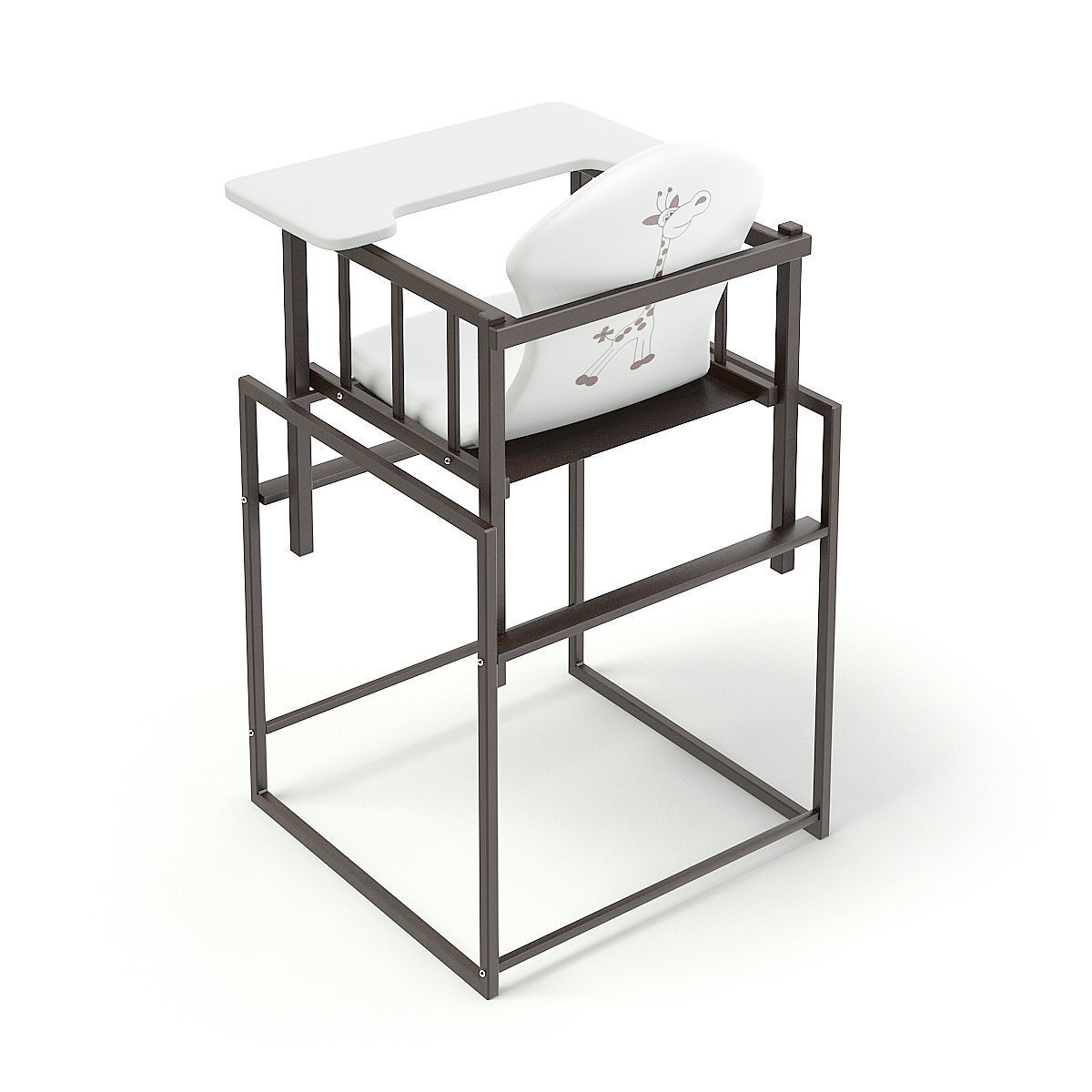 Feeding Chair 3D model_2