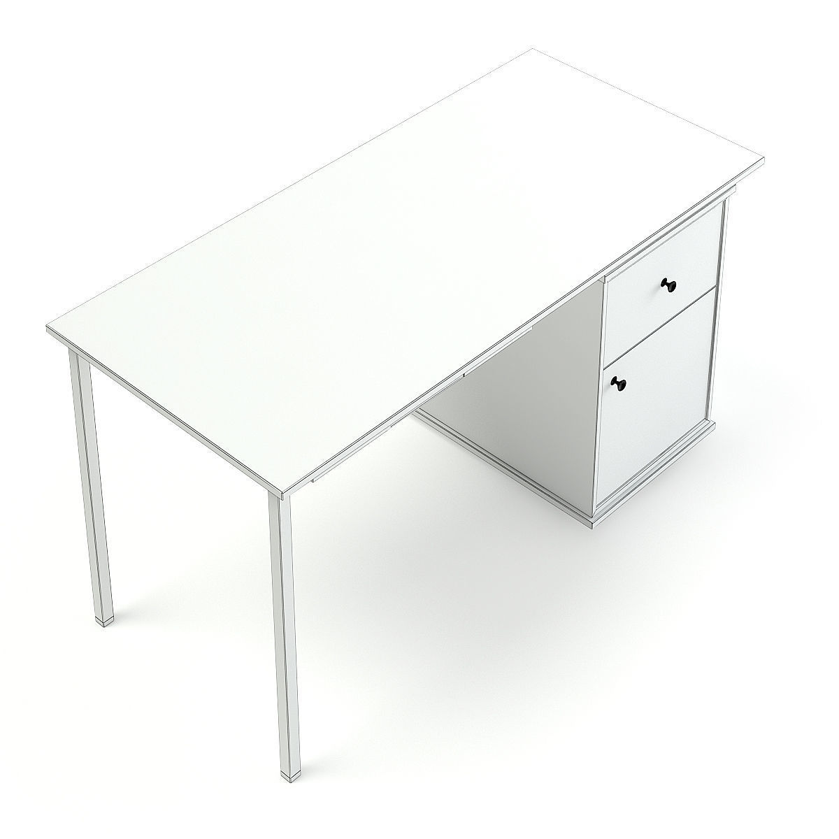 Dark Children Desk 3D model_5