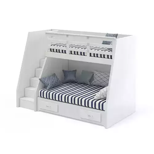 Bunk Bed with Stairs