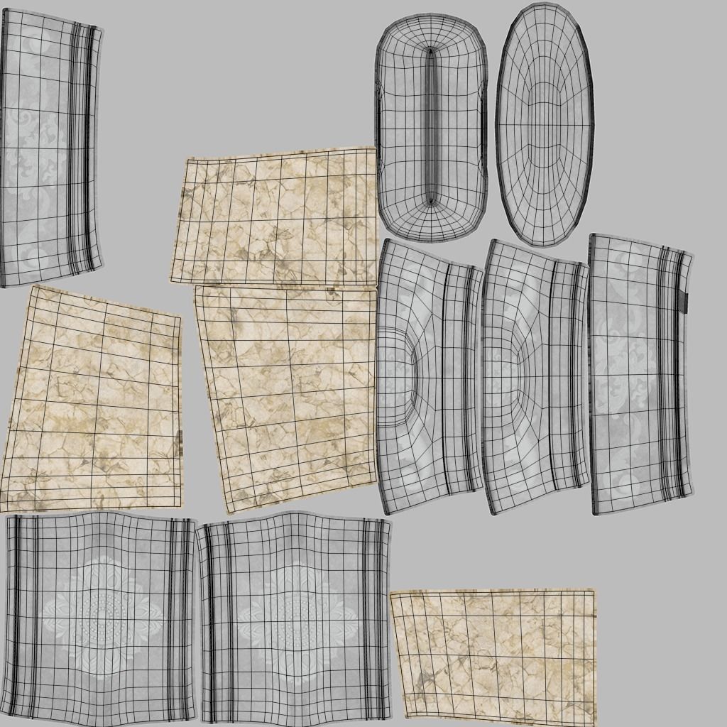 Kukri Bhojpuri Knife 3D model_11