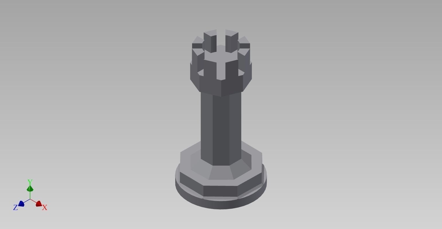 chess set rocket launcher 3D print model_4