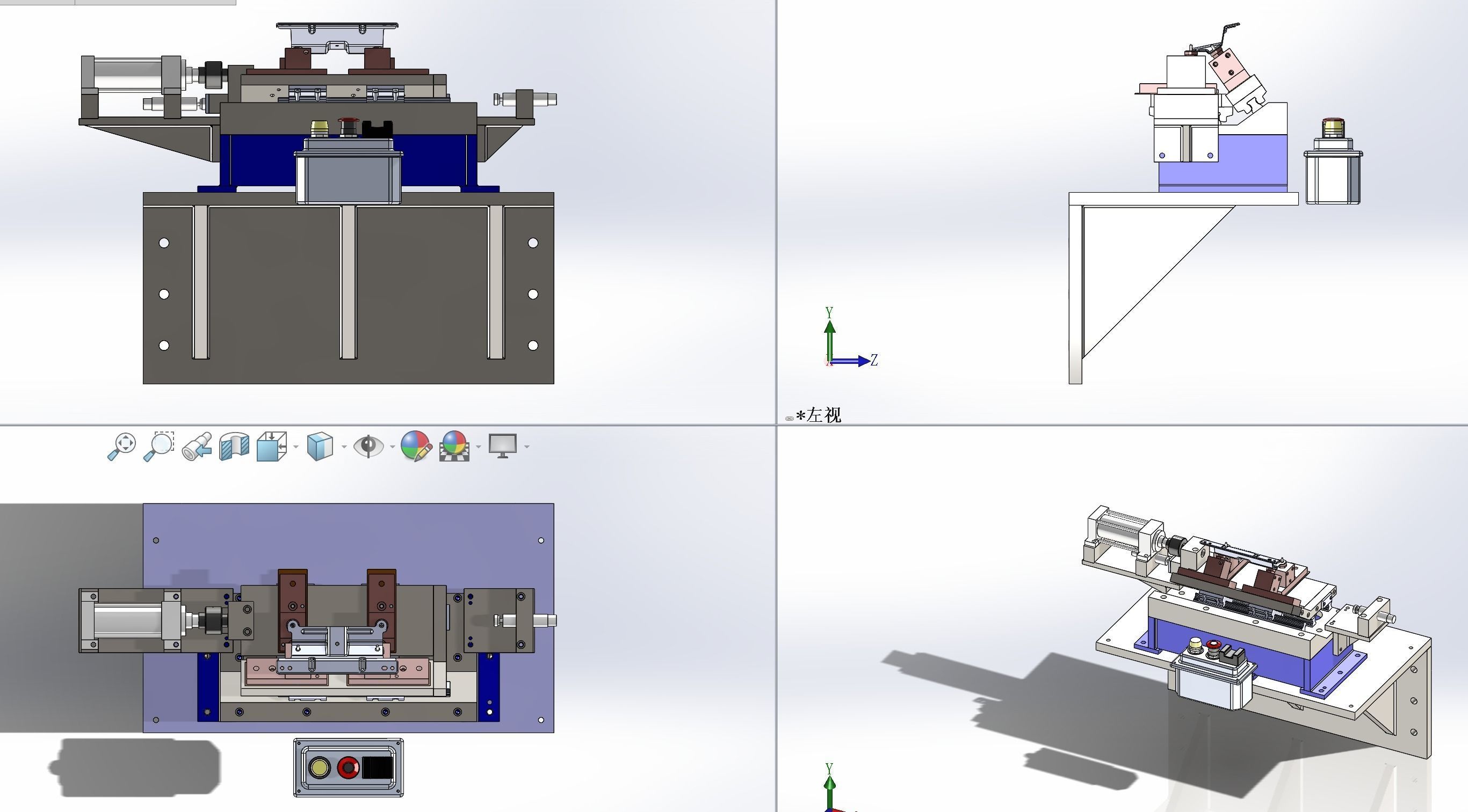 Angle fixture platform 3D model_7