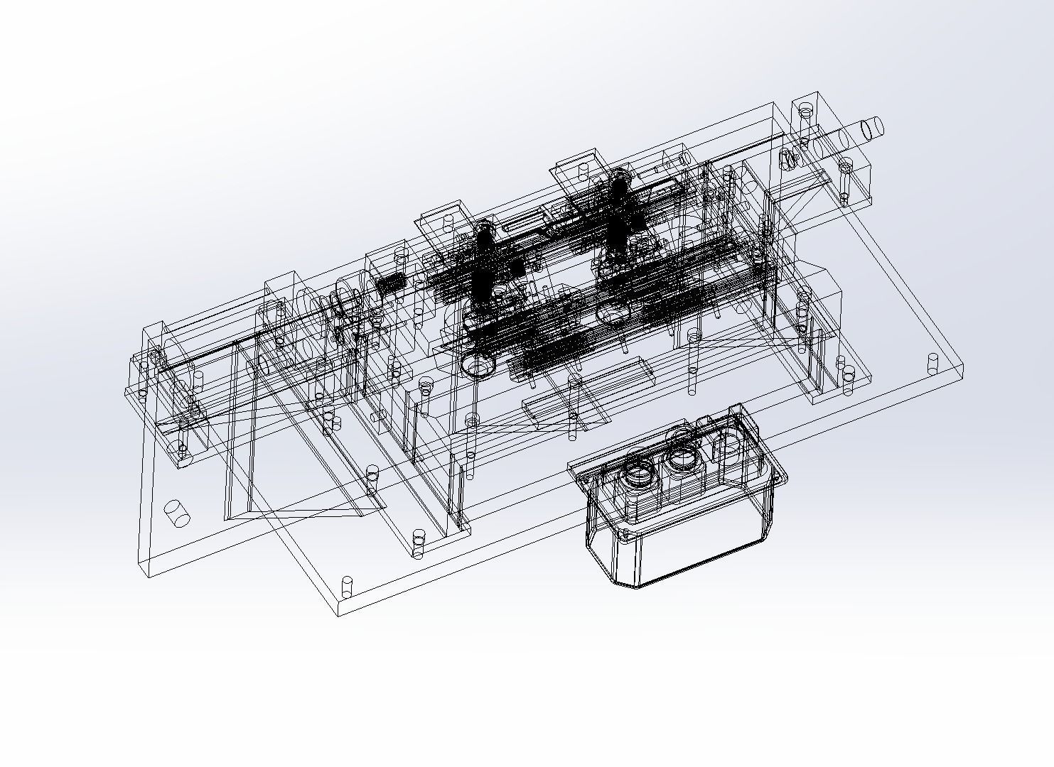 Angle fixture platform 3D model_9
