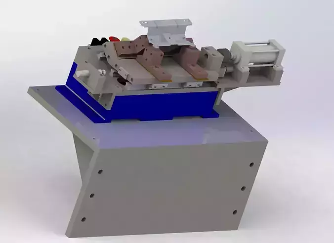 Angle fixture platform 3D model Angle fixture platform 3D model