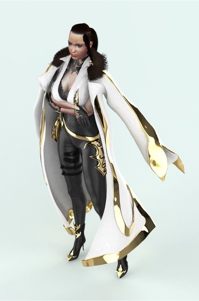 Admiral Ana 3D model_2