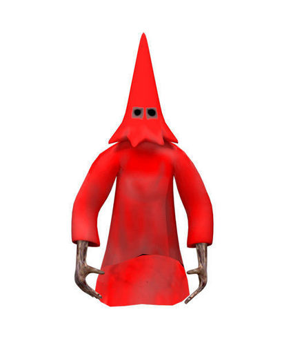 3D Fana Crouch Low-poly 3D model