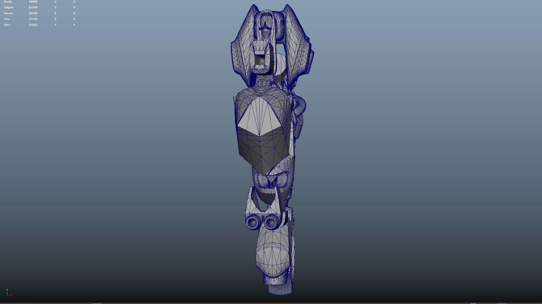 sci fi Weapon - Cyberpunk Low-poly 3D model_17