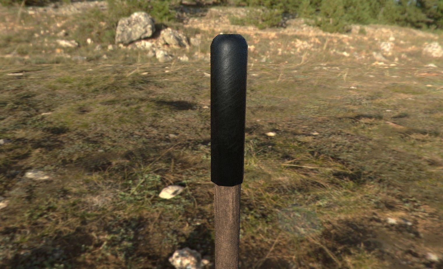 pitchfork LowestPoly gameready Unity PBR Low-poly 3D model_1