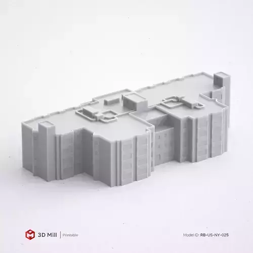 3D Print miniature building RB-US-NY-025