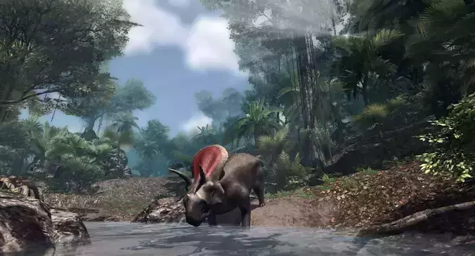 Torozaur Jurassic Dinosaur