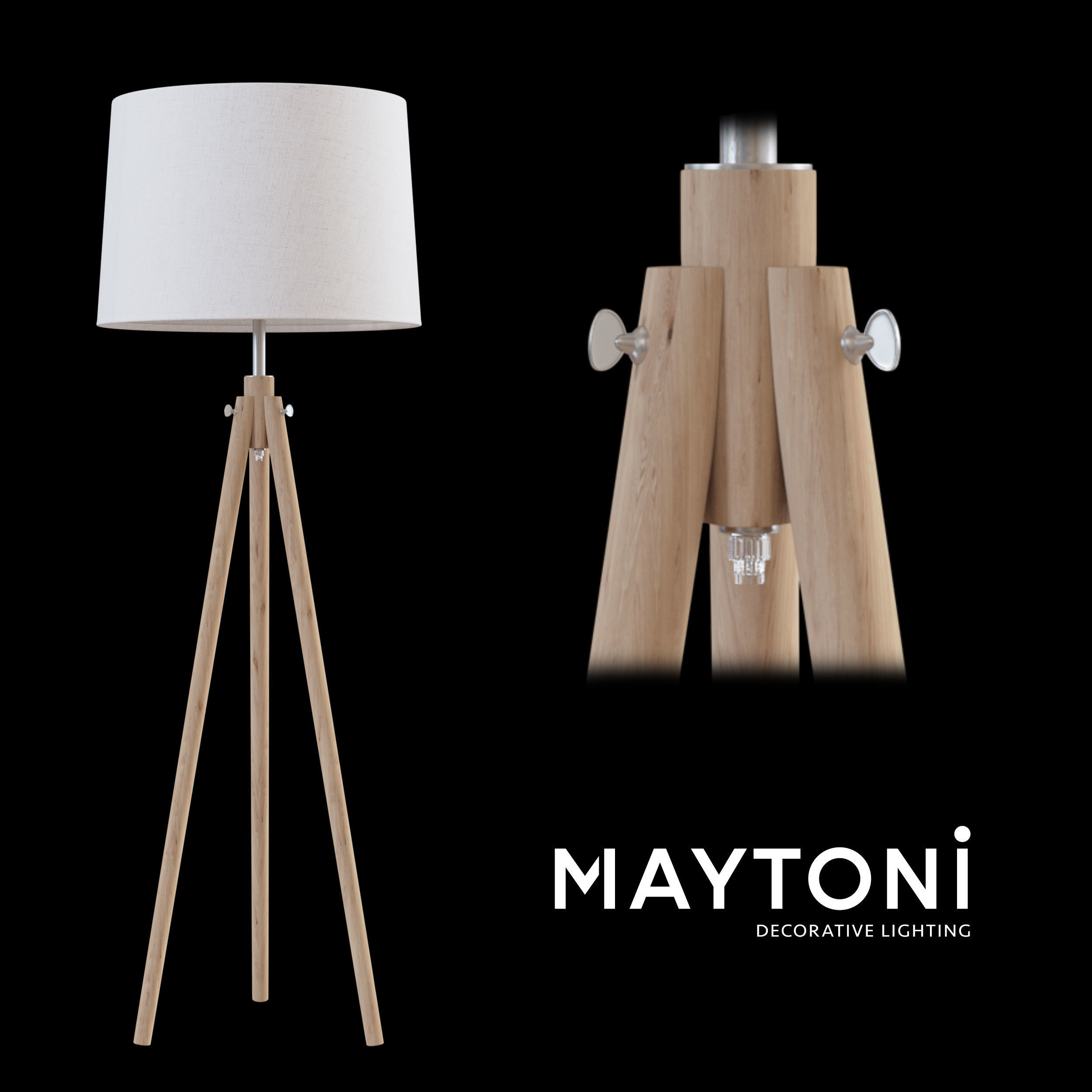 Floor lamp Z177-FL-01-BR Maytoni Modern free 3d model Free 3D print model_1