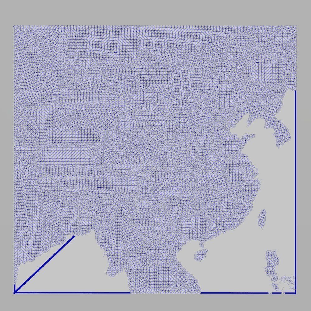 China Map 3D model_5